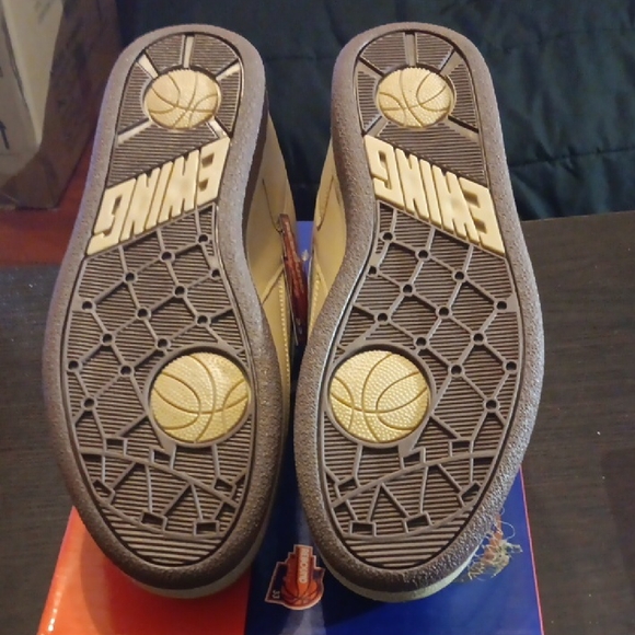 Ewing Orion Low Cream Maroon Sneakers Mens 9 Womens 10.5 NWBOX - Picture 9 of 10